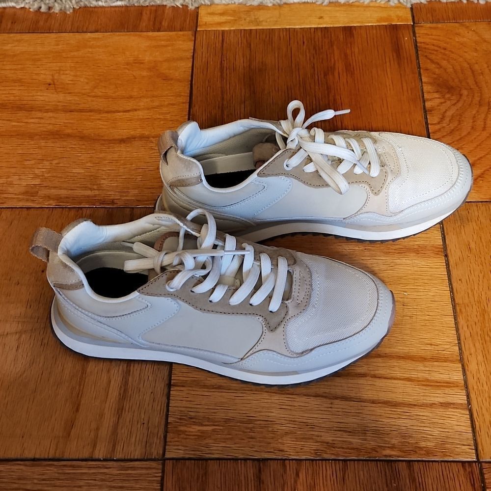 Anthropologie Hoff Art LUXOR Transparent sole sneakers sz 38/7.5